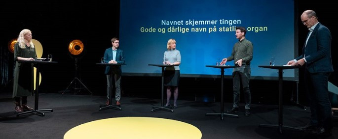 Språkdagen 2022 debatt: navn i staten